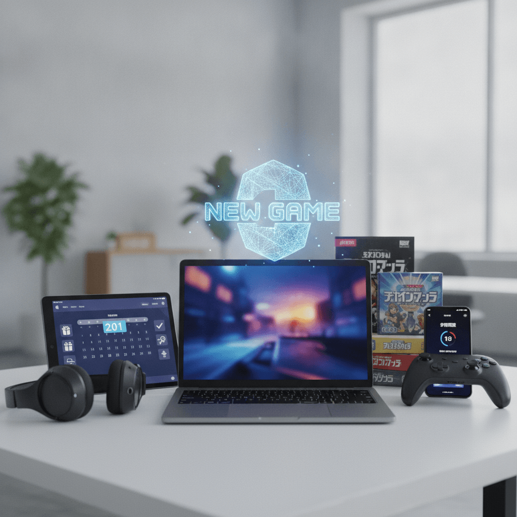 新作ゲームの賢い選び方:発売日と事前登録を徹底活用